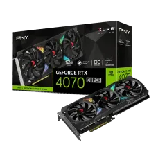 PNY GeForce RTX 4070 SUPER 12GB XLR8 Gaming VERTO EPIC-X RGB Triple Fan GDDR6X Graphics Card