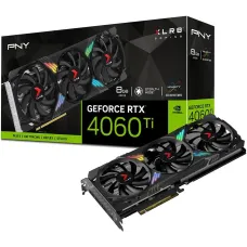 PNY GeForce RTX 4060 Ti 8GB XLR8 Gaming VERTO EPIC-X RGB Triple Fan GDDR6 Graphics Card