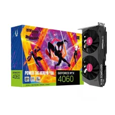 ZOTAC GAMING GeForce RTX 4060 8GB OC Spider-Man: Across The Spider-Verse Bundle Graphics Card