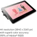 Wacom Cintiq Pro 16 Inch UHD 22ms Creative Pen & Touch Graphics Tablet