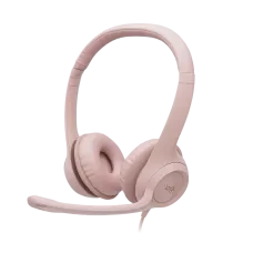 Logitech H390 Stereo USB Headset Rose with Microphone
