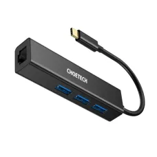 Choetech HUB-U02 4 in 1 Type-C to Gigabit Ethernet Adapter Hub