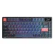 Ajazz AK832 Pro Brown Switch Bluetooth Wireless Mechanical Keyboard with LED Screen