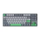 Ajazz AK873 Hot Swappable MDA Profile Green Switch Mechanical Gaming Keyboard