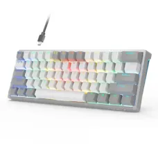 AULA F3261 Type-C Hot Swappable RGB Blue Switch Mechanical Gaming Keyboard