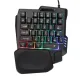 Jedel K601 Single Hand RGB Gaming Keyboard