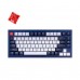 Keychron Q1 QMK Custom Hot-Swappable Red Switch Mechanical Keyboard (Fully Assembled Version)