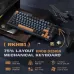 Royal Kludge RK H81 RGB Tri-Mode Hot-Swappable Brown Switch Mechanical Keyboard