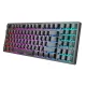 Royal Kludge RK92 Tri Mode RGB 92 Keys Hotswappable Mechanical Blue Switch Gaming Keyboard