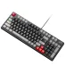 T-Wolf T50 Hotswappble Wired RGB Mechanical Gaming Keyboard