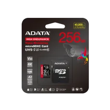 ADATA High-Endurance 256GB UHS-I Class 10 microSDXC Memory Card