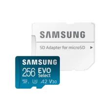 Samsung EVO Select 256GB microSDXC Memory Card with Adapter