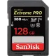 SanDisk Extreme PRO 128GB 300mbps SDXC UHS-II Memory Card (SDSDXDK-128G-GN4IN)