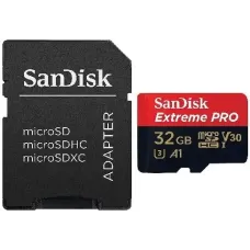 SanDisk Extreme Pro 32GB 100mbps microSDXC UHS-I With Adapter Memory Card (SDSQXCG-032G-GN6MA)