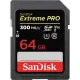 SanDisk Extreme PRO 64GB 300mbps SDXC UHS-II Memory Card (SDSDXDK-064G-GN4IN)
