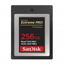 SanDisk Extreme Pro CFexpress 256GB 1700 MB/s Compact Flash Memory Card (SDCFE-256G-GN4NN)