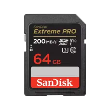 SanDisk Extreme PRO 64GB 200mbps SDXC UHS-I Memory Card ( SDSDXXU-064G-GN4IN )