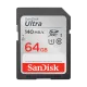 Sandisk Ultra 64GB 140Mbps SDXC UHS-I Memory Card (SDSDUNB-064G-GN6IN)