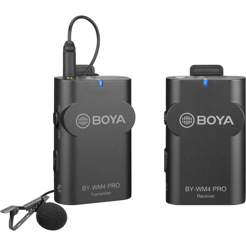 BOYA BY WM4 Pro Wireless Lavalier Microphone System Price in