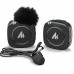 Maono WM820 Real-time Monitoring and Mute Wireless Lavalier Microphone