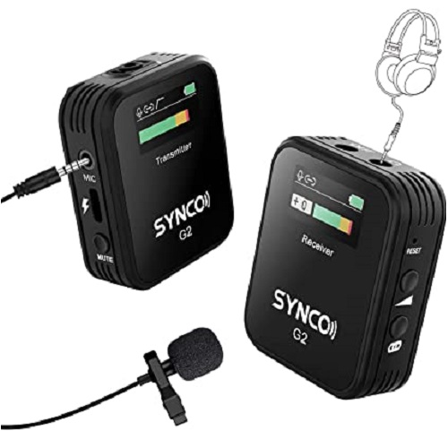 SYNCO G2 A1 2.4GHz Wireless Lavalier Microphone Price in Bangladesh