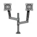 Kaloc KLC-DH200 17-35 Inch Adjustable Double Arm Flexi Monitor Desktop Mount Stand