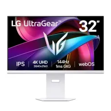 LG UltraGear 32G810SA-W 4K 144Hz IPS AI Smart Gaming Monitor