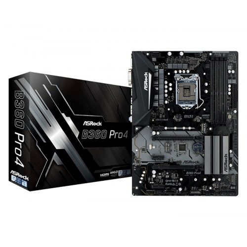 Asrock b360 pro4 какие процессоры поддерживает