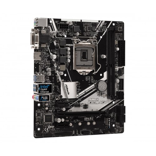 Asrock b365m hdv схема подключения