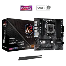 ASRock B650M PG Lightning WiFi AM5 Micro ATX Motherboard