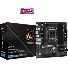 ASRock B760M PG Lightning DDR5 14th, 13th and 12th Gen Micro ATX Motherboard