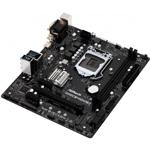 Материнская плата asrock h310cm hdv подключение