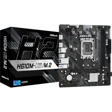 ASROCK H610M-H2/M.2 14th, 13th and 12th Gen mATX DDR4 Motherboard