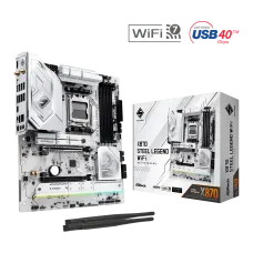 ASRock X870 Steel Legend WiFi AM5 DDR5 ATX Motherboard