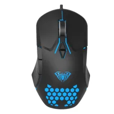 AULA F809 Backlit Macro Programming Honeycomb Wired Gaming Mouse