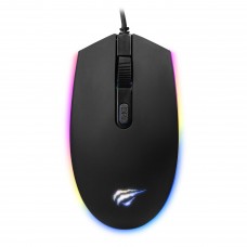 RPM Euro Games Gaming Mouse 7 Color RGB Lights, 6 Buttons, 4 Level DPI Upto  3200