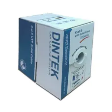 Dintek 1101-04010CH 305 Meter Cat6 23AWG UTP Solid Cable