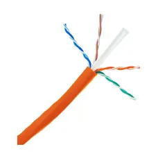 Safenet 42-5101OR 305 Meter Cat6A SFTP 23AWG LSZH Solid UTP Cable Orange