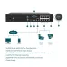 TP-Link VIGI NVR1008H-8P 8 Channel PoE+ Network Video Recorder (NVR)