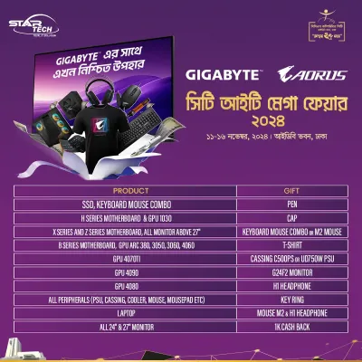 Gigabyte IDB City IT Fair Offer