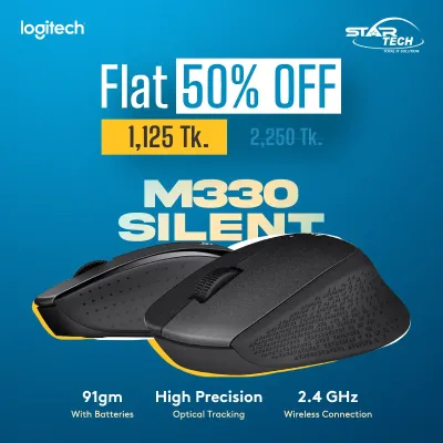 Logitech M330 Silent Mouse 50% Off