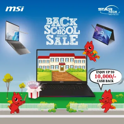 MSI Laptop Back To School Sale
