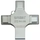 Smart SuperFast SM8 64GB 4-in-1 Metal Body USB 3.1 Pen Drive