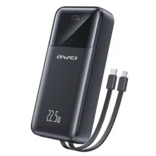 Awei P107K 20000mah 22.5W Fast Charging Digital Display Power Bank