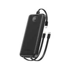 Foneng PX107 20000mAh 22.5W Power Bank With Built-in Type-C and IP Cables