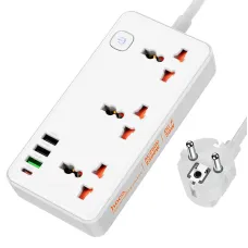 Hoco AC8A Storm 7-Ports PD30W Power Strip