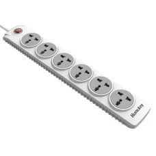Huntkey SZN601 6 Port 3 Pin Power Strip with Surge Protection