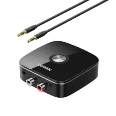 Ugreen CM123 Wireless Bluetooth Audio Receiver 5.0 with 3.5mm and 2RCA Adapter with SRRC #30445