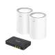 Cudy M1800 2 Pack Dual-Band WiFi 6 Mesh Router & Marsriva KP1 EC 18W 8000mAh Mini UPS Combo