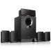 Edifier R501T III Versatile Speaker (5:1) With Remote,Memory Slot,USB (93W)